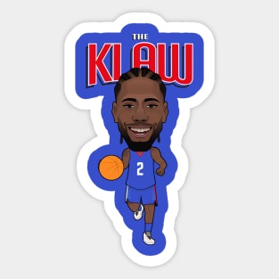 Kawhi Leonard 'The Klaw' Sticker